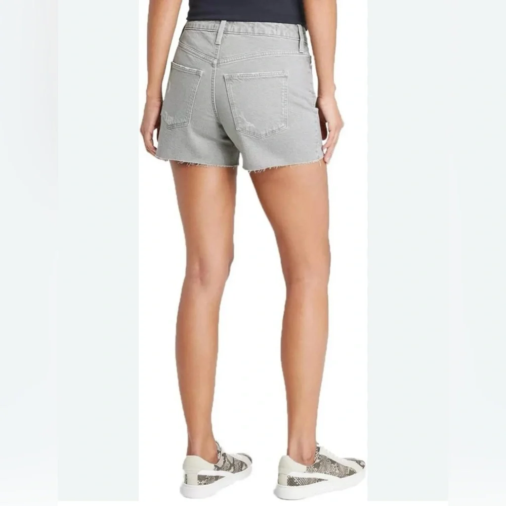 Universal Thread - VINTAGE MIDI Light Gray Jean Shorts